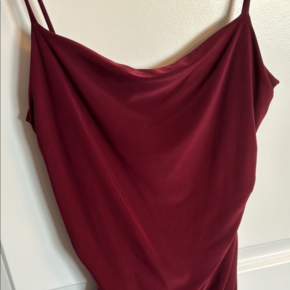 Elegant Burgundy Dress (NWOT) - Picture 4 of 5